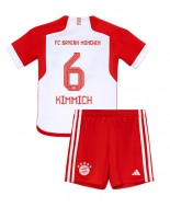 Bayern Munich Joshua Kimmich #6 Kotipaita Lasten 2023-24 Lyhythihainen (+ shortsit)